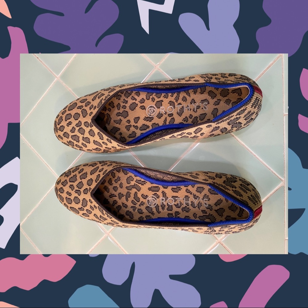 Rothy’s Spotted Flat 8.5